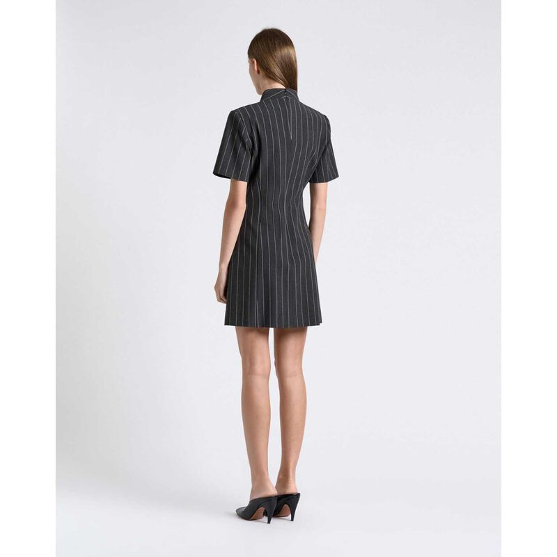 Cue Pinstripe Mini Dress image number 1